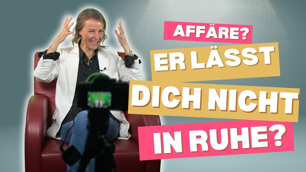 Er lässt dich nicht in Ruhe? Das kannst du tun! Solo mit Affären Coach Christine