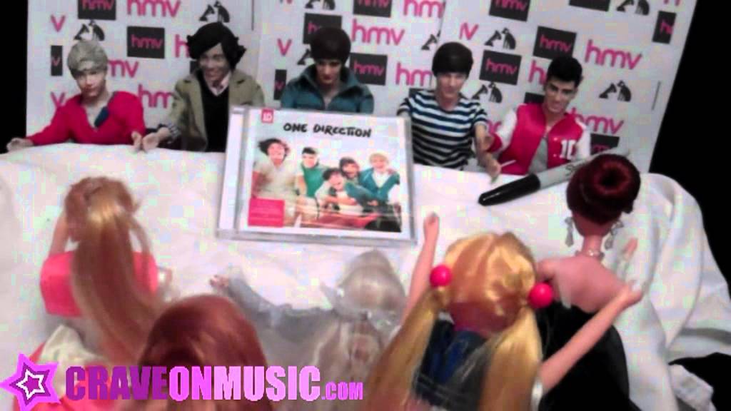 One Direction 'Up All Night' Doll Adventure feat The Wanted and Matt Cardle (Craveonmusic)