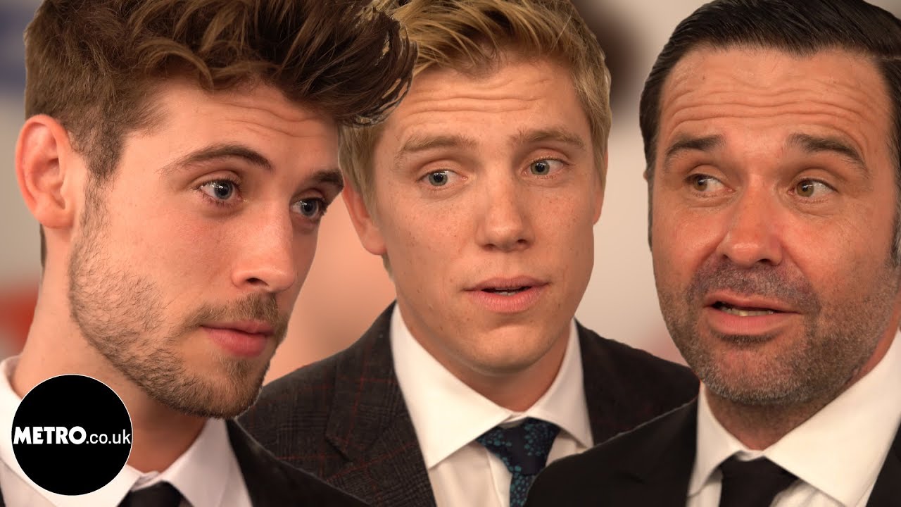 TV Choice Awards Ned Porteous, Andrew Scarborough and  Ryan Hawley interview | Metro