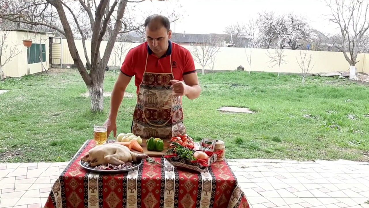 Вкуснейшая утка! Блюдо из утки - хашлама! Жарим, парим с Будагян Павлом!