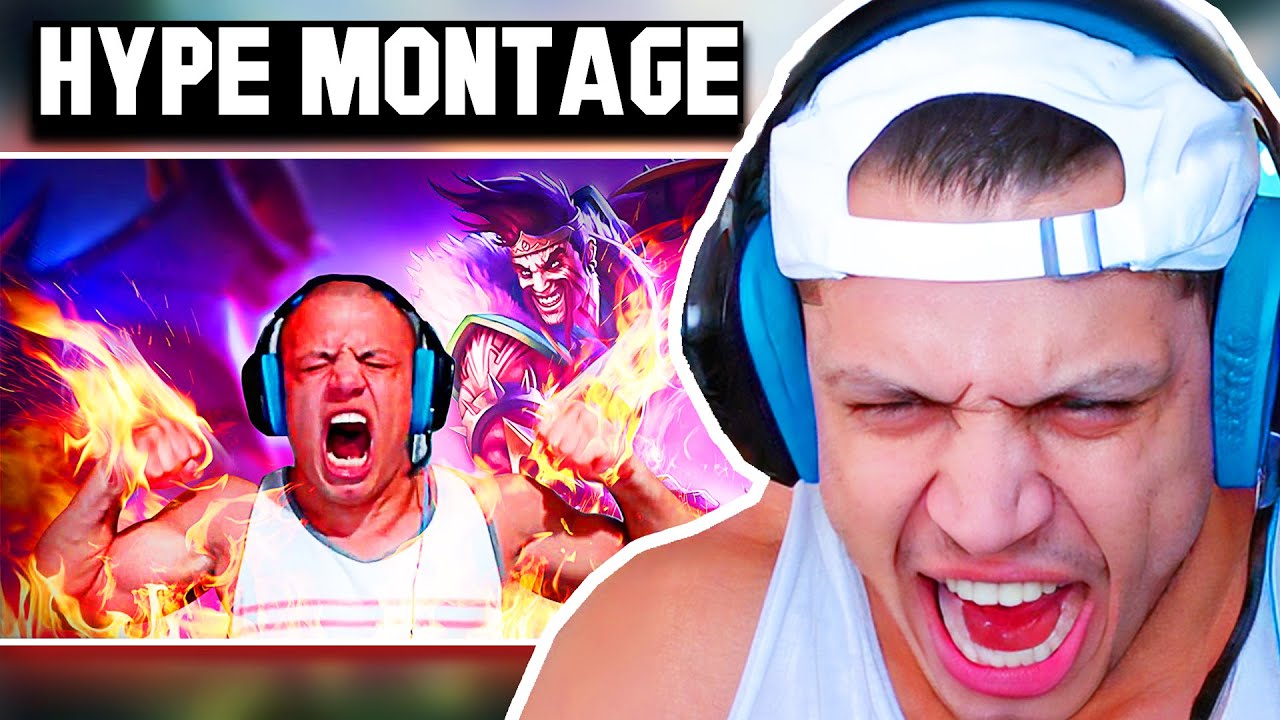 TYLER1 REACTS TO HIS OLD DRAVEN HYPE MONTAGE...