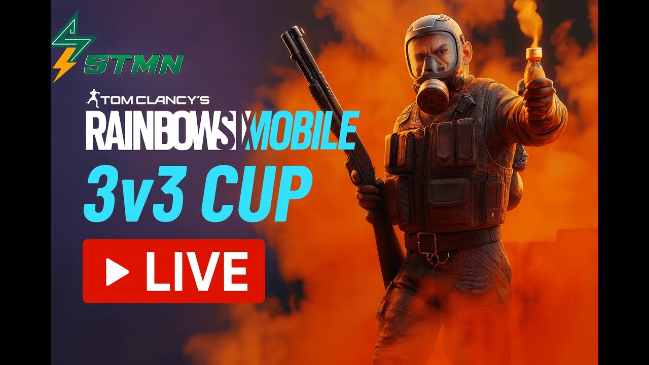 Rainbow Six Mobile 3v3 CUP – MY POV LIVE! STMN Tournament VS ZEN