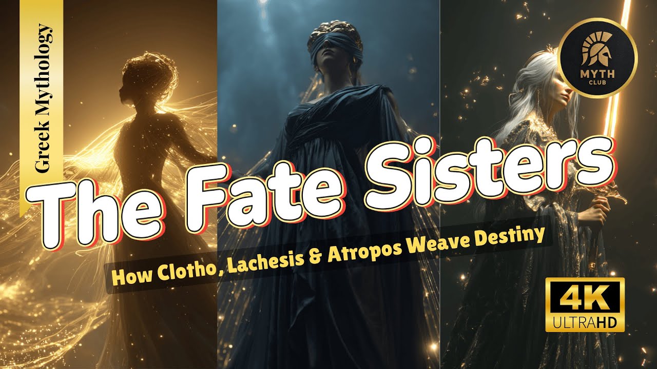 The Fate Sisters - Clotho, Lachesis & Atropos | The Moirai | Greek Mythology Explained