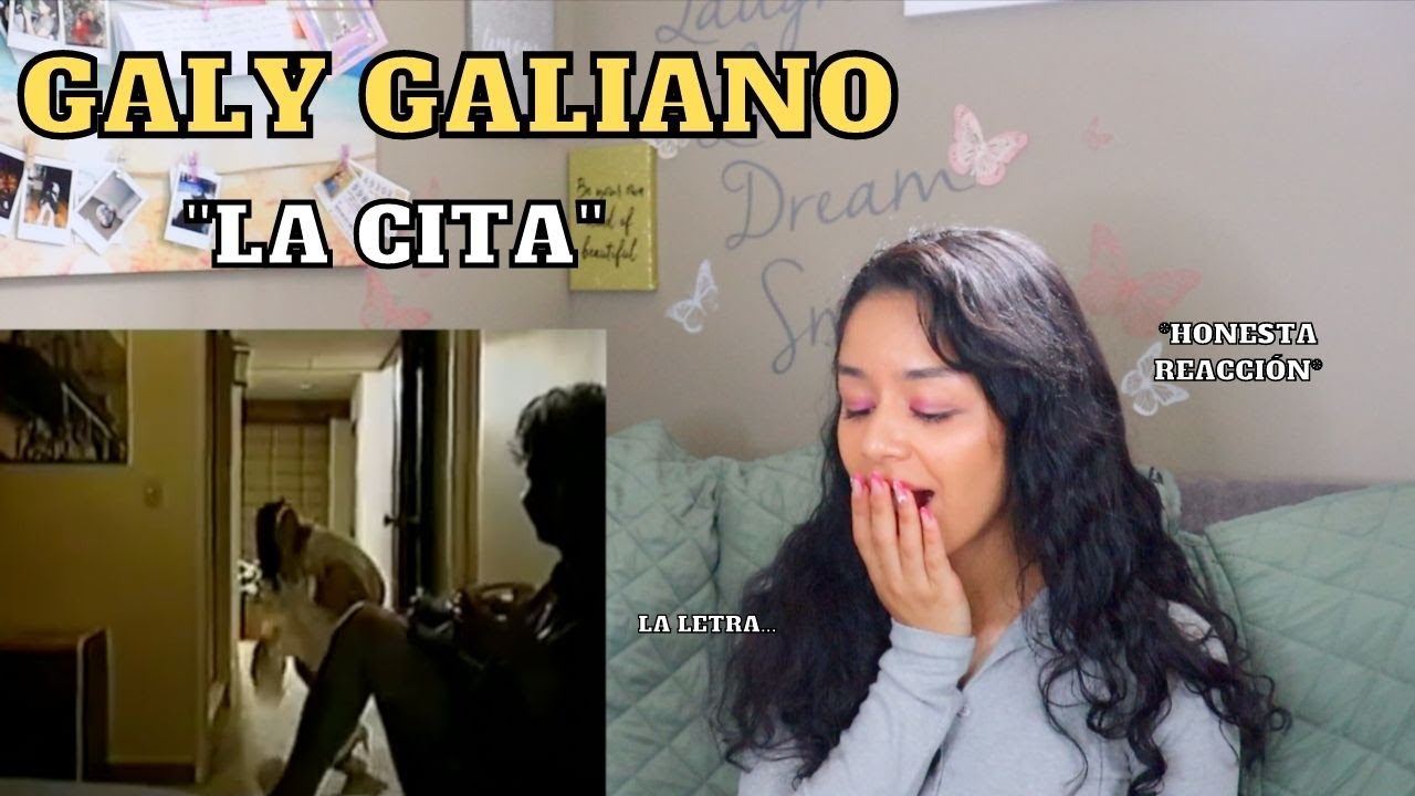 REACCIONO por PRIMERA VEZ a GALY GALIANO - 