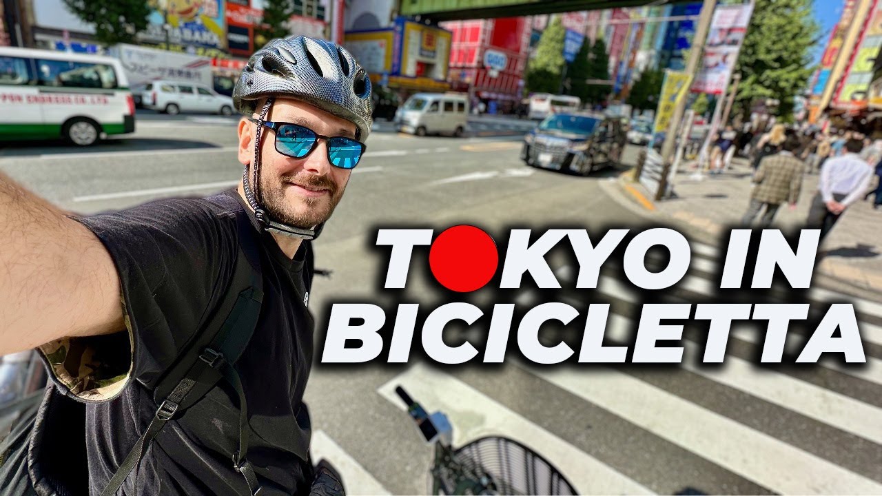 TOKYO IN BICICLETTA, UN'ESPERIENZA INCREDIBILE - INSTA360 GO 3