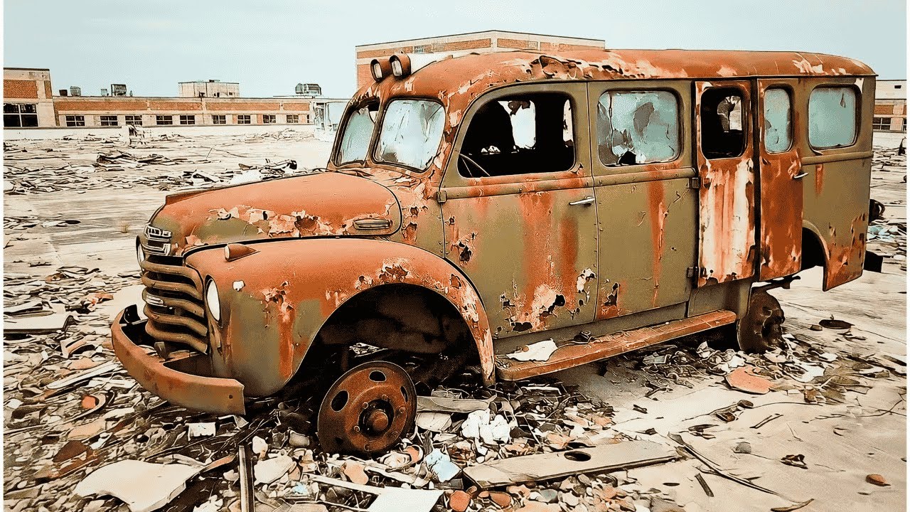 ASMR Abandoned 1942 Dodge WC-54 Restoration