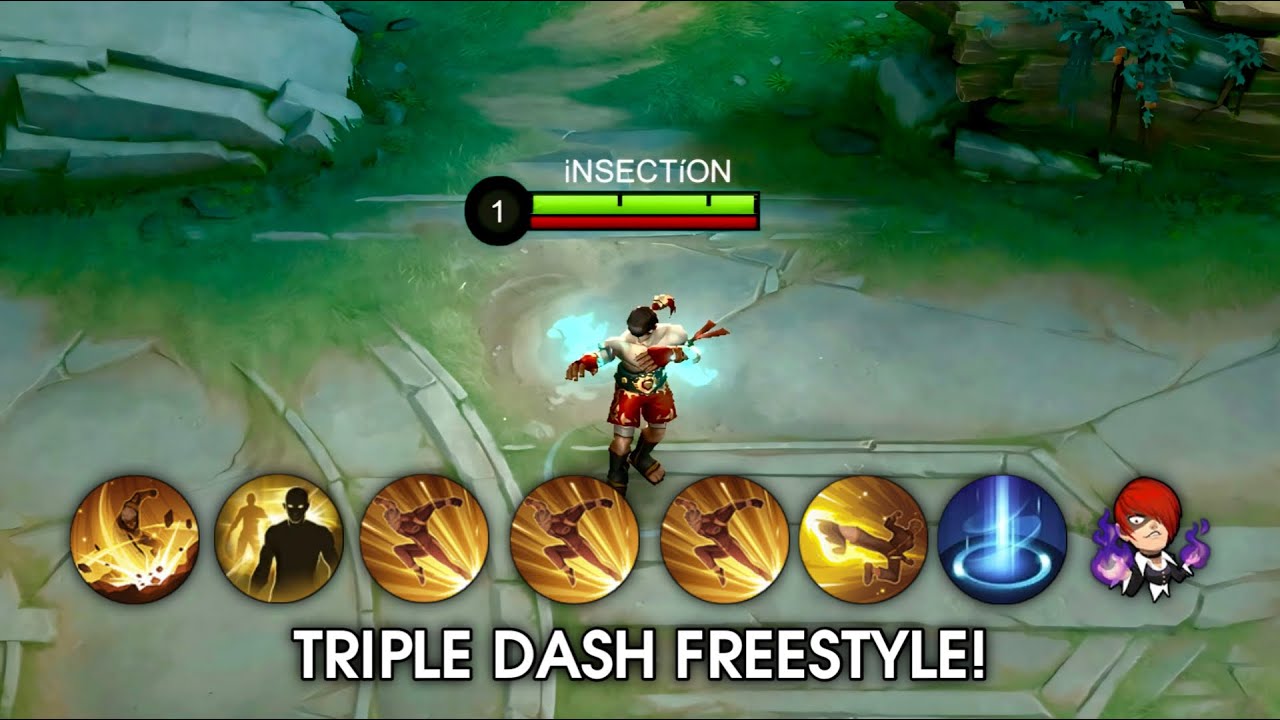 iNSECTiON Chou Triple Dash Freestyle CHALLENG!