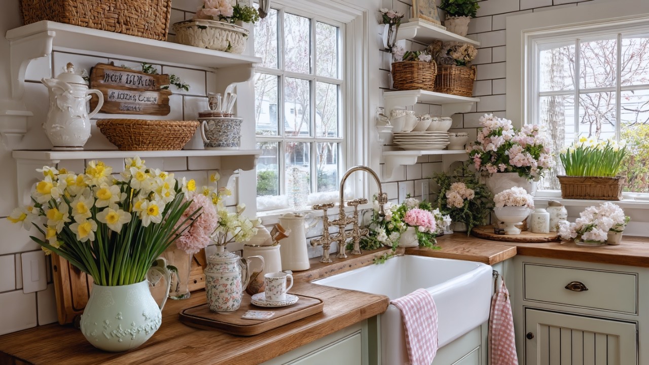 English Country Spring Home Tour 2026 🌿 Cozy Floral Cottage Inspiration