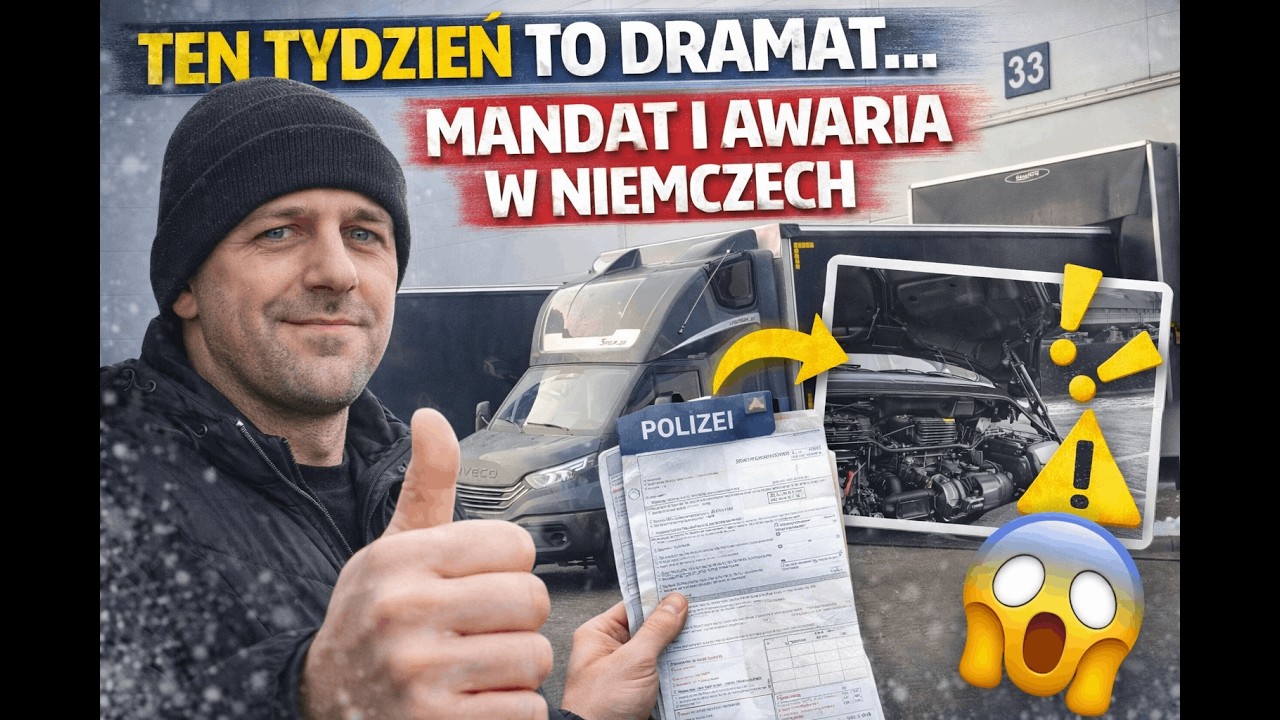 [VLOG #10] TEN TYDZIEŃ TO DRAMAT&hellip; Mandat i awaria w Niemczech