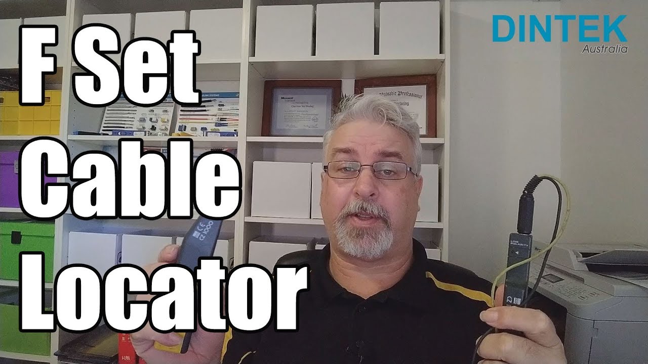 How to trace cables easily. F Set Cable Locator Demonstration