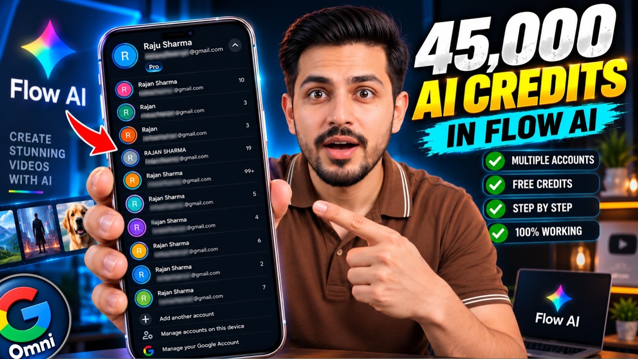 🔥 Google Flow Unlimited Credits FREE | Create AI Videos Easily in 2026