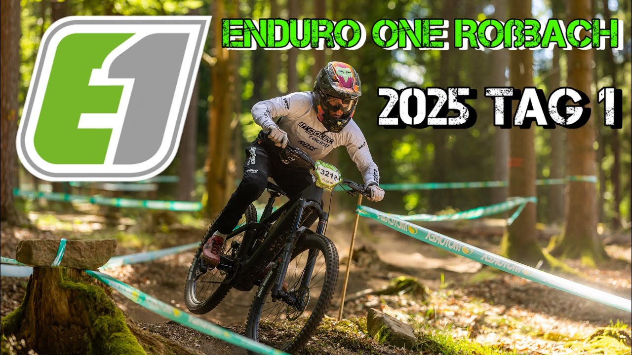 Mein erstes E-Bike Rennen 🏁 Enduro One Roßbach 2025 | Uphill + Prolog Tag 1 | Steffen Smets