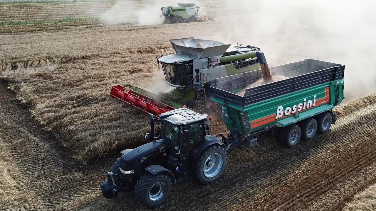 2x Claas Lexion | 7700 & 760 | Trebbiatura grano 2023