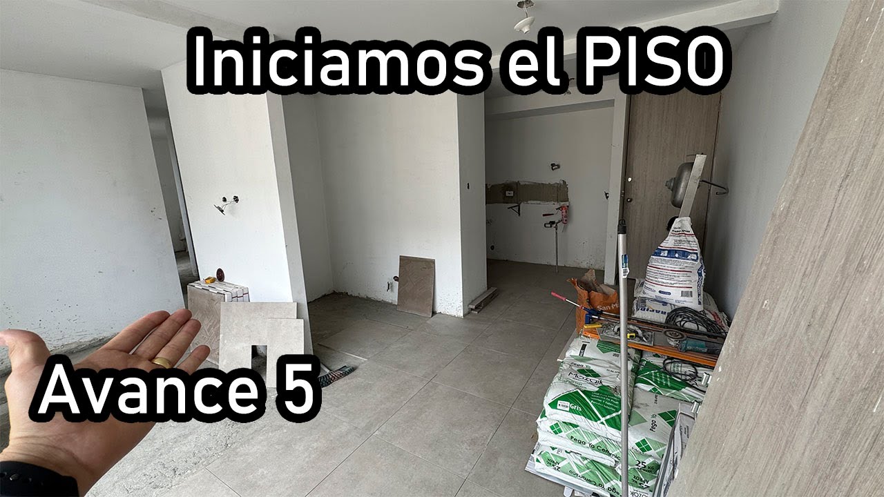 Remodelando un APTO en obra GRIS Avance 5