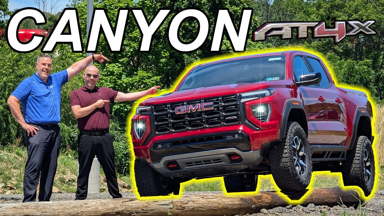 2024 GMC Canyon AT4X Test Drive: Off-Road Capabilities and Technology Highlights