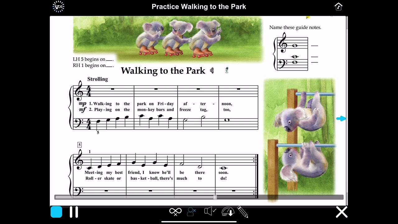 Walking to the Park (Slow)