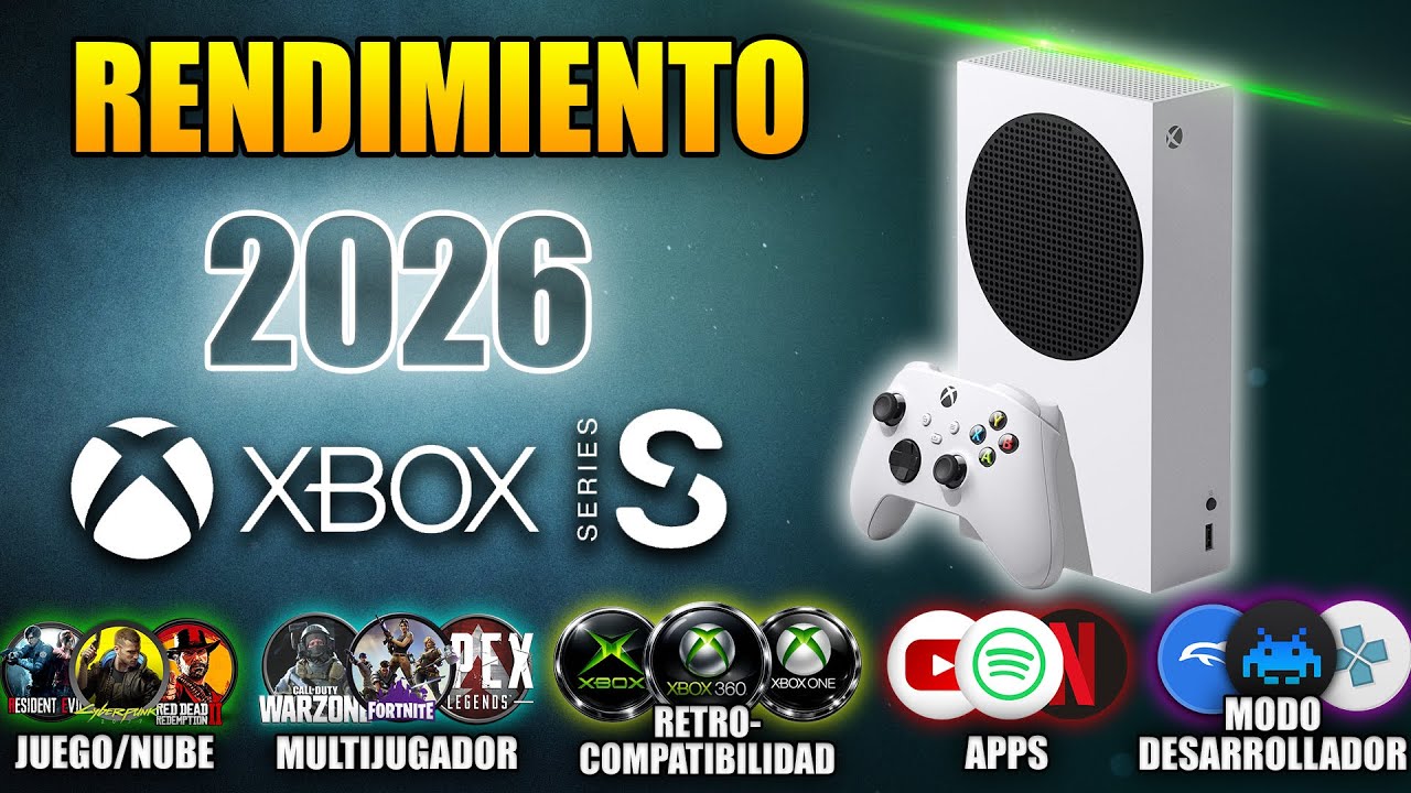 RENDIMIENTO DE XBOX SERIES S EN 2026 | PRUEBAS