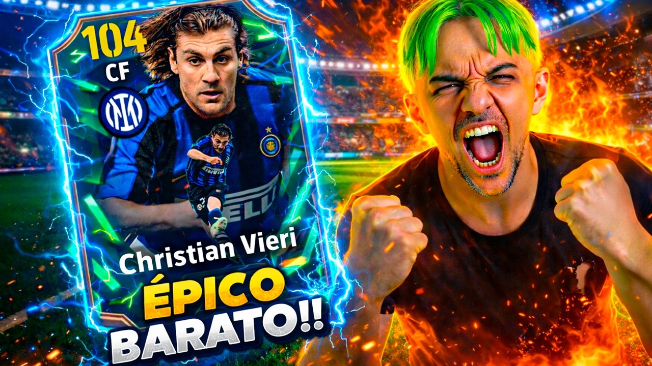 ⚡🤔 DEBES ficharlo? Probando a VIERI !! Épico BARATO!!⚡💥 eFootball 2026