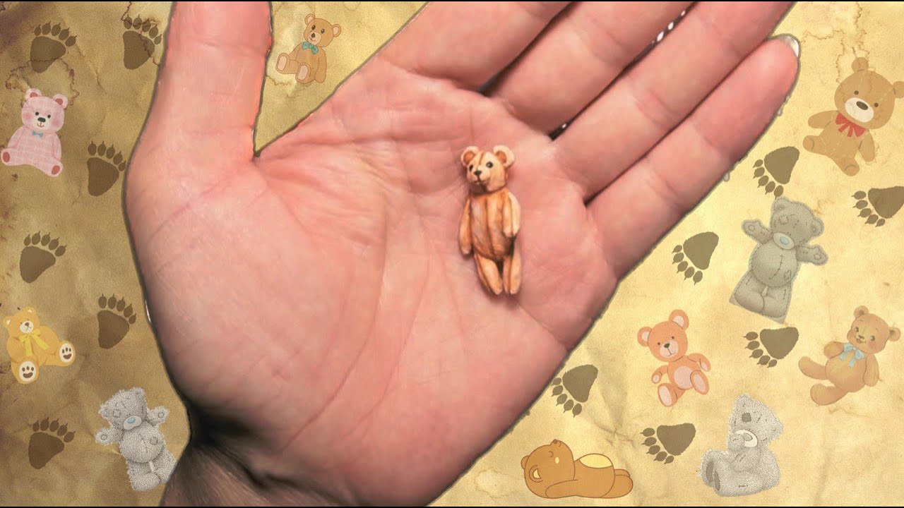 Ватная игрушка. Мишка для ватной игрушки или куклы. Матильда 6 часть.DIY