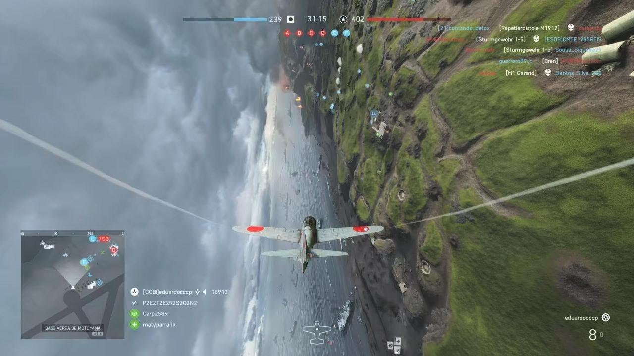Battlefield V A6M2 Zero.
