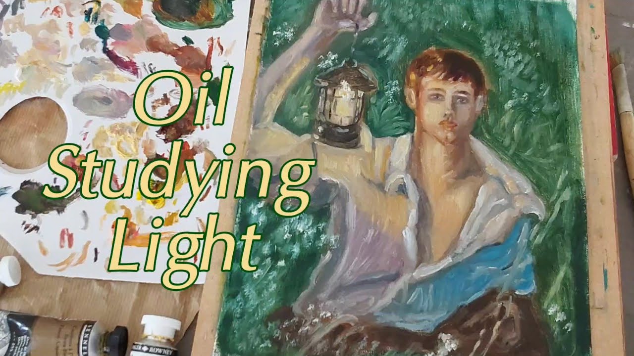 Shall you paint like Sargent? A chatty video about art while making an oil study.