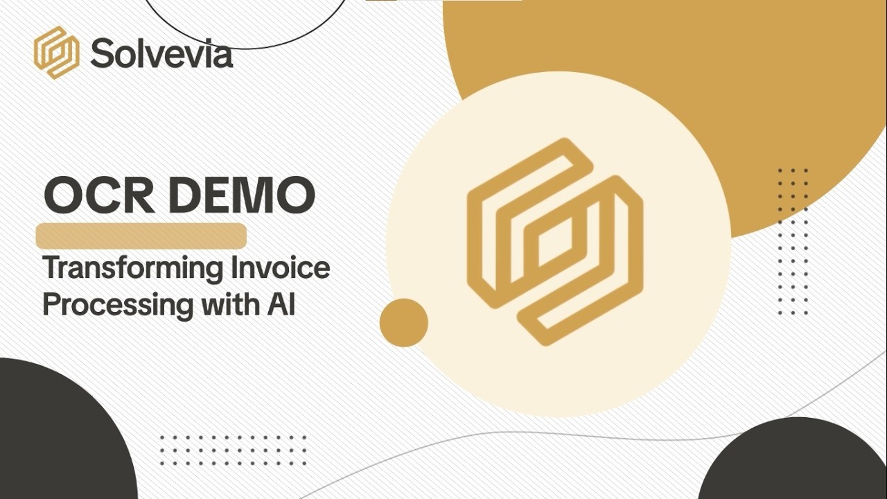 Automatic Invoice Processing with AI   Demo by Solvevia