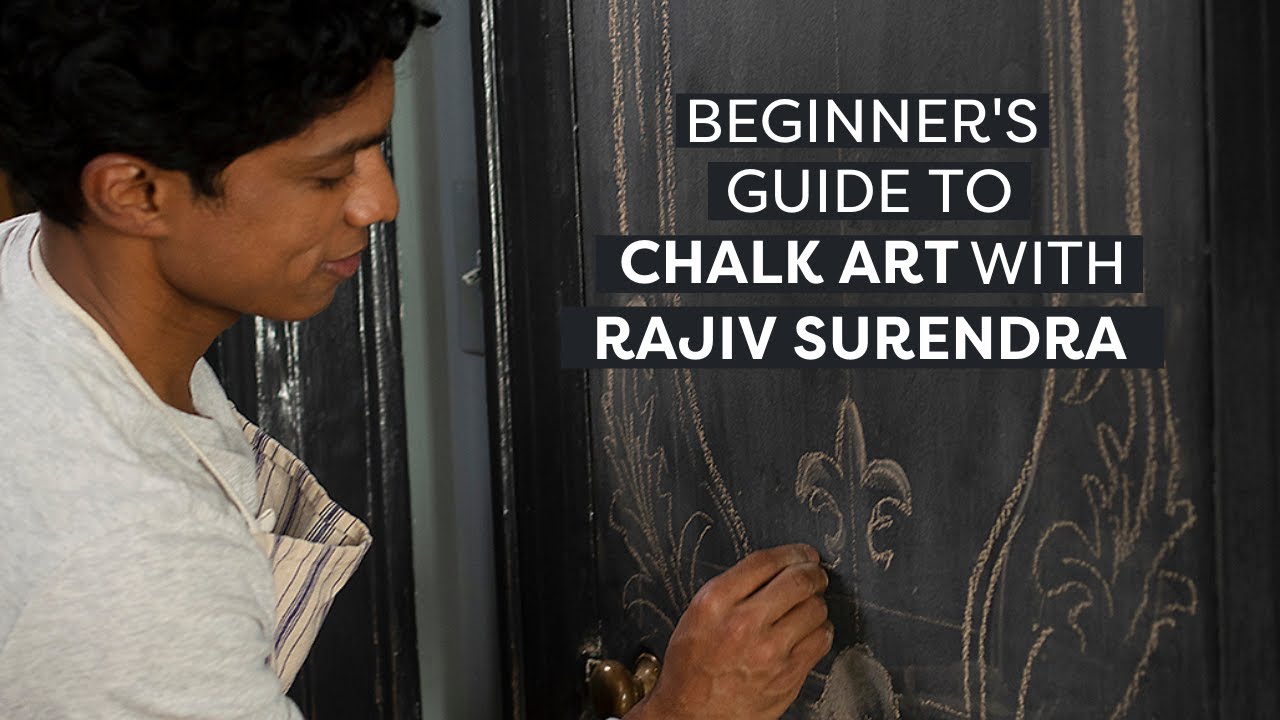 A Beginner’s Guide To Chalk Art With Rajiv Surendra | Chalk Art for Beginners