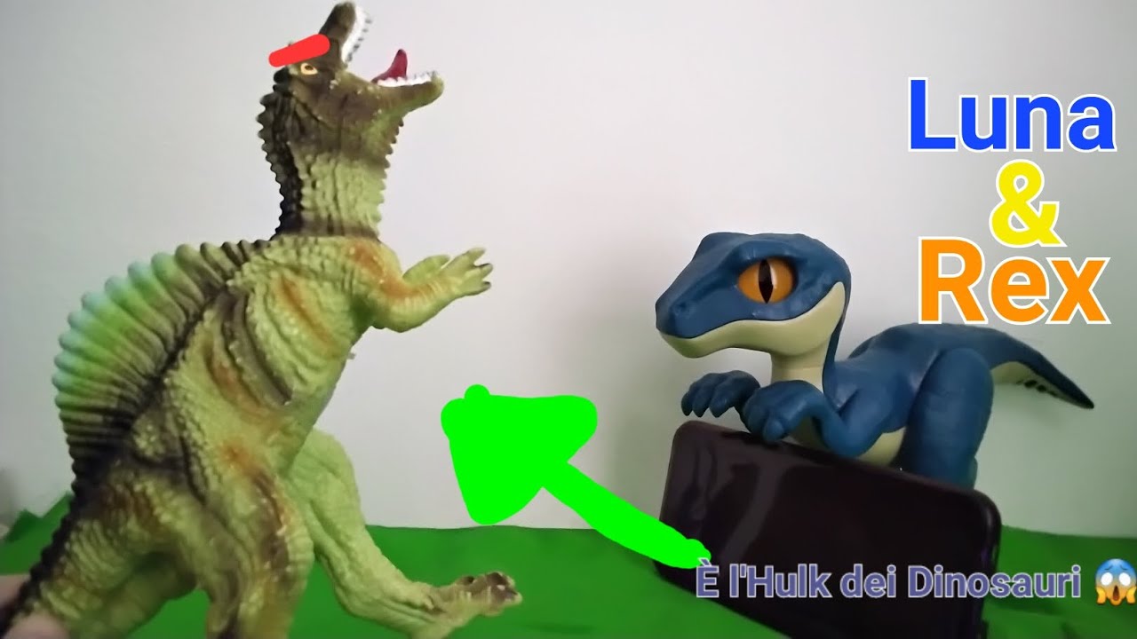Hulk La serie di Luna (Luna & Rex)💪👊🦖🦕🎬📽