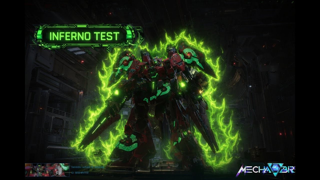 Mecha BREAK, probando a inferno