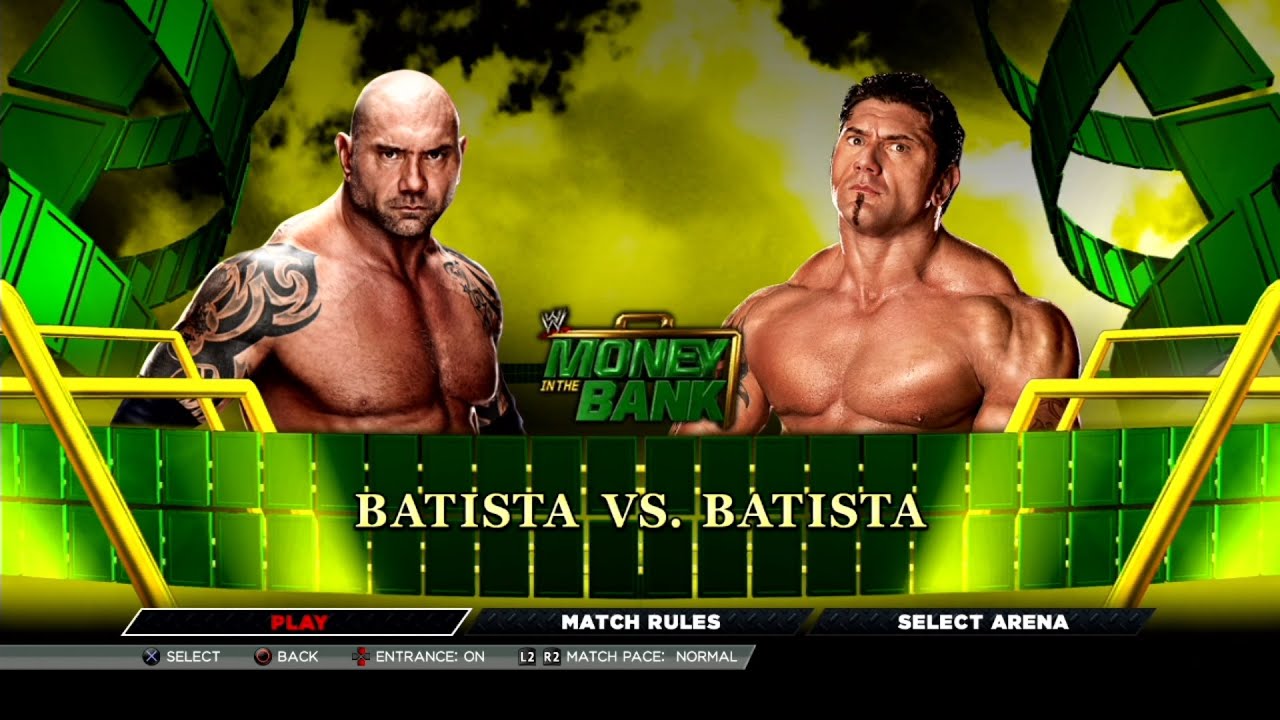 WWE 2K15 PS3 — Батиста против Батисты '03