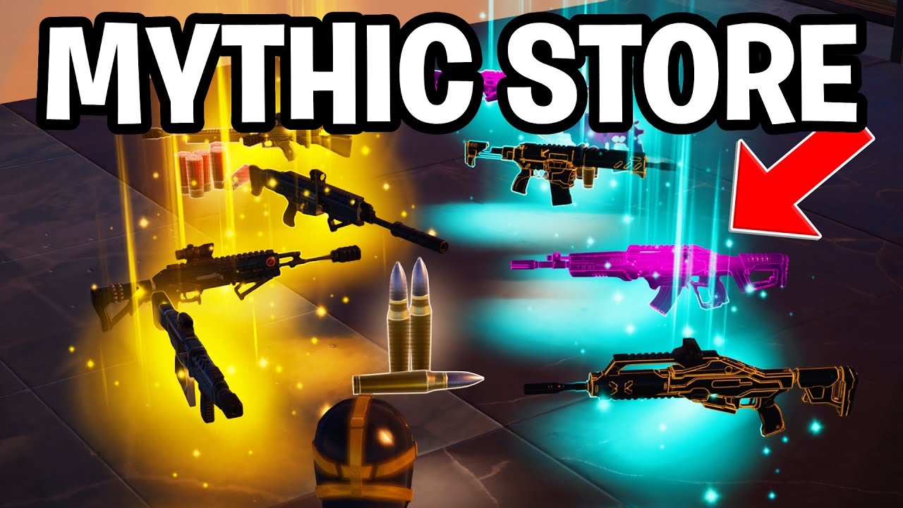 Я открыл магазин редких предметов в Fortnite Reload...