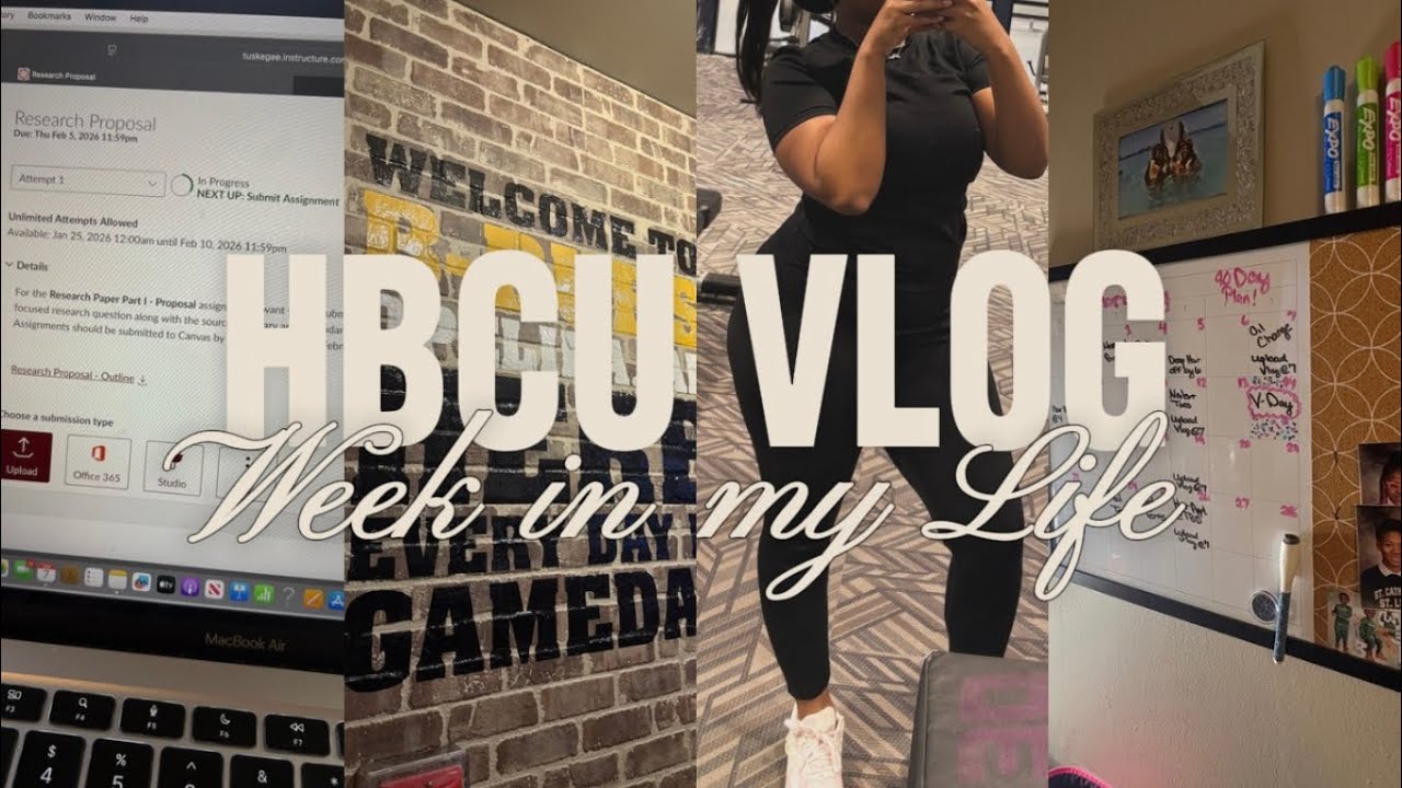 HBCU Vlog: Week in my Life | Study With Me | Hair Appt. | $200 Ulta Haul!?