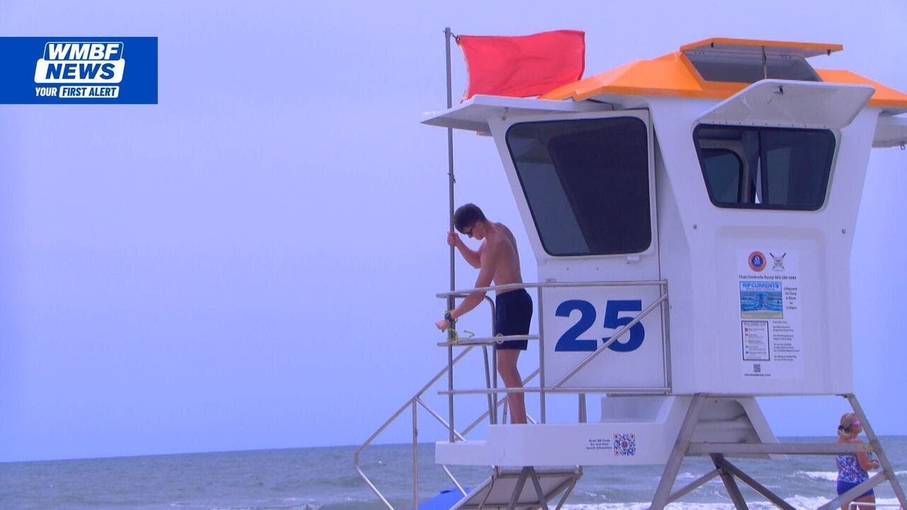 ‘It is impressive’: North Myrtle Beach sets up new plexiglass lifeguard tower