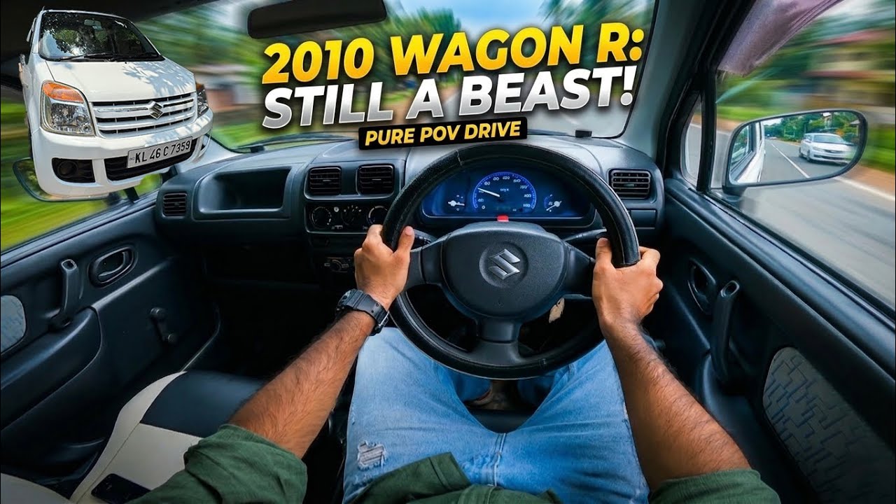 2010 Maruti Suzuki Wagon R POV Drive: 16 Years Later & Still Solid! 🚀 wagon r driving review