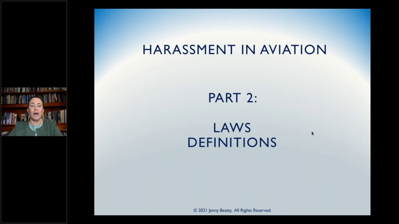 Harassment in Aviation Part 2