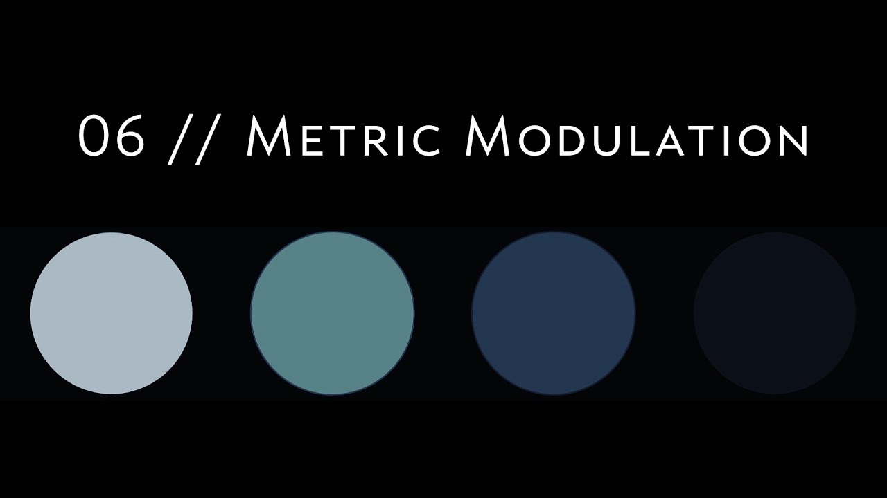 Click Theory 2.0 // 06 Metric Modulation