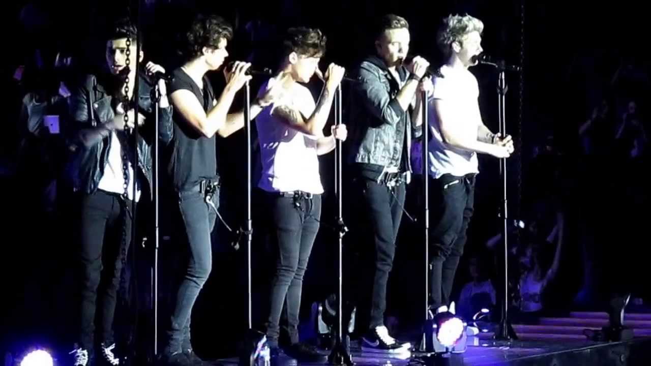 One Direction singing Moments in Paris (04.29.13) (HQ)