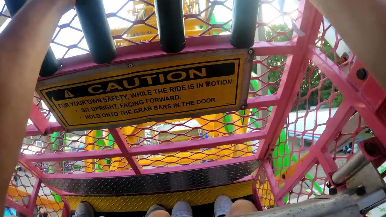 55 FLIPS! Zipper - Video (Onride) - Gwinnett County Fair | Non-Copyright
