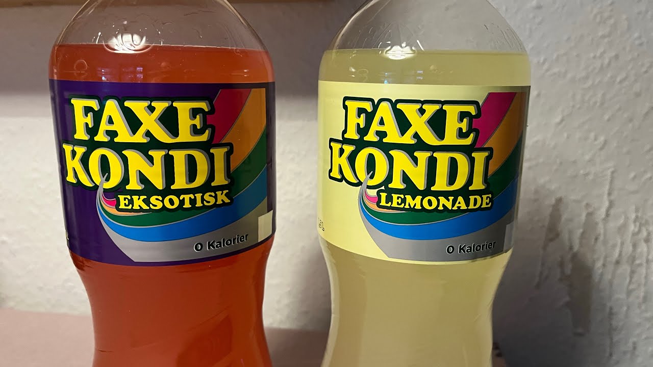 Faxe kondi eksotisk og lemonade