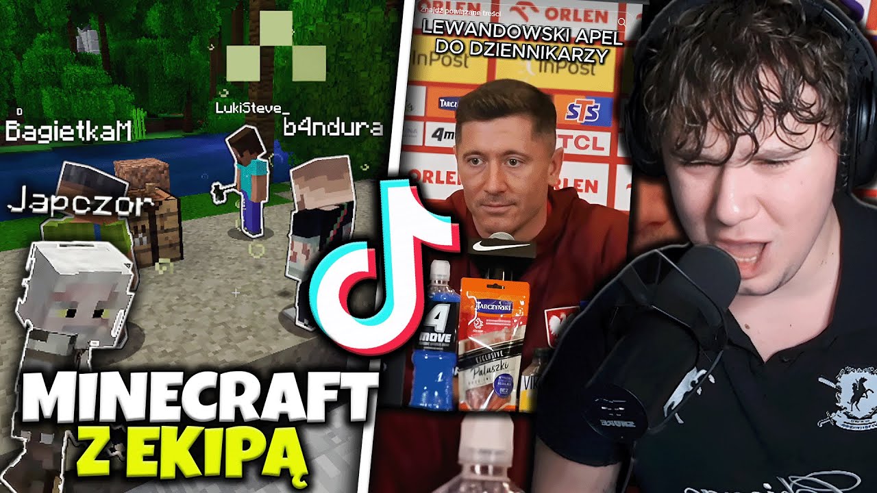 ALI5CALI  - MINECRAFT i TIKTOKI ft, BANDURA,JAPCZAN,BAGIETA,LUKISTEVE