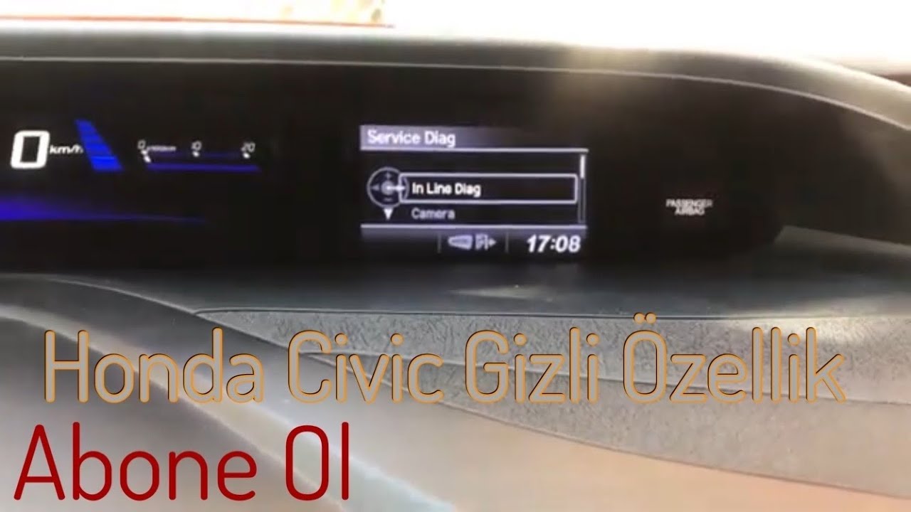 Honda Civic Gizli Özellikler!!!#gizli #özellik #hondacivic #civic #menu #hidden #feature #car #fypシ 