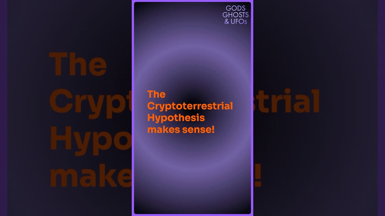 The Cryptoterrestrial Hypothesis makes sense!