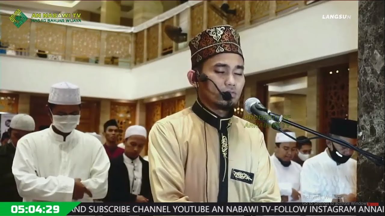 IMAM SHOLAT MERDU || DAENG SYAWWAL MUBARAK || MASJID AN NABAWI