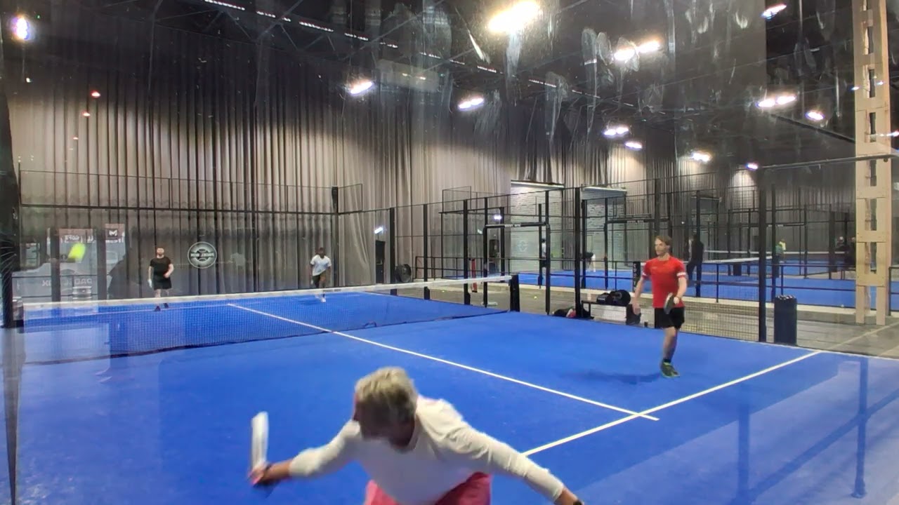 Tricia and Peter vs Ralph and Daniel, Set 1 (3-6)