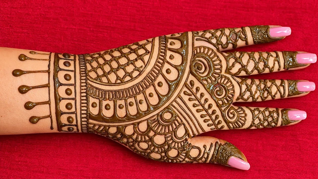 Simple Eid Mehndi Design | Back Hand Mehndi Tutorial| beautiful Eid mehndi| viral mehndi 2026| Eid❤️
