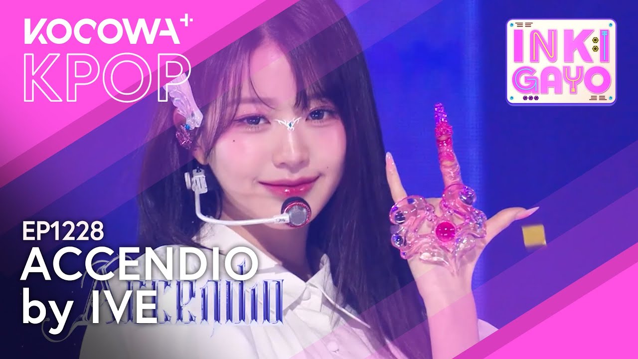 IVE - Accendio | SBS Inkigayo EP1228 | KOCOWA+