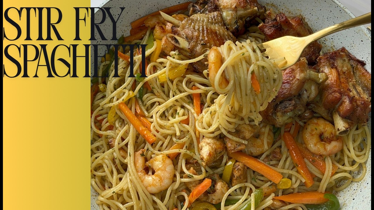 How to Make Stir Fry Spaghetti | Easy Weeknight Meal