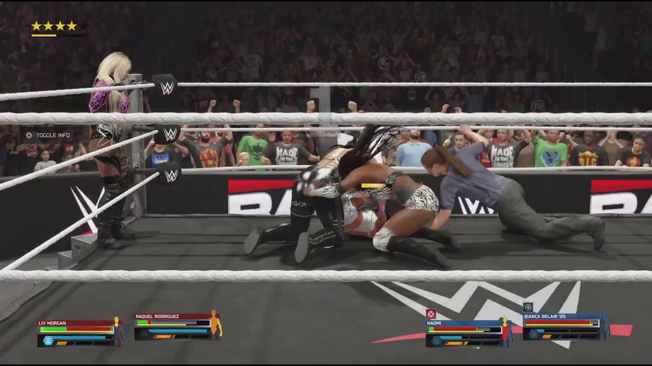 WWE 2K25 - RAW | Part 3 | Judgment Day Vs Bianca Belair & Namoi