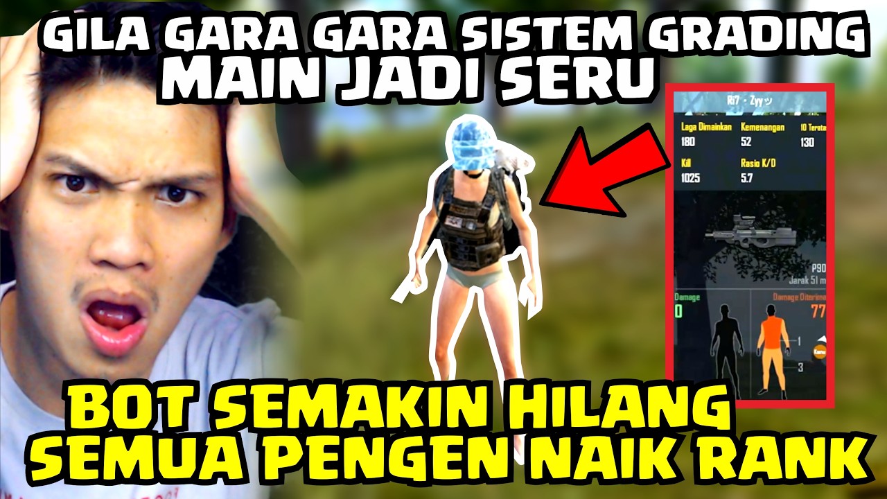 GILA KAYAK SEASON SATU LAGI!! SISTEM GRADING RANK BIKIN SEMUA MUSUH JADI SERIUS!! BOT SEMAKIN HILANG