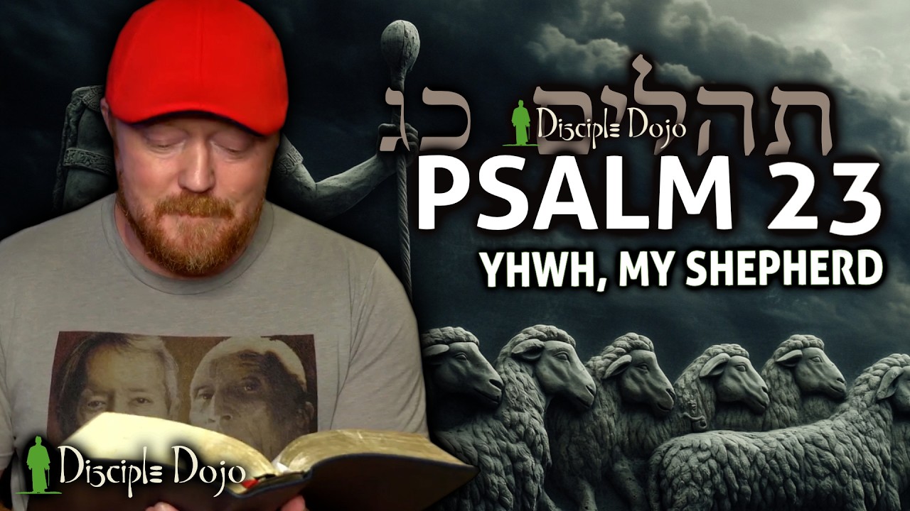 What I never noticed about the most famous Psalm in the Bible! (Psalm 23)